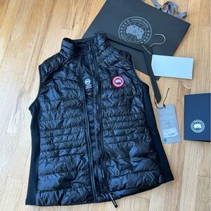 EUC Canada Goose hybridge lite vest black XL